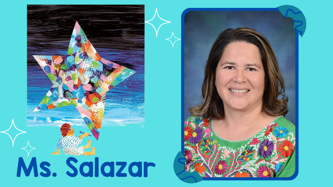 Ms. Salazar and Eric Carle's Draw Me a Star Book