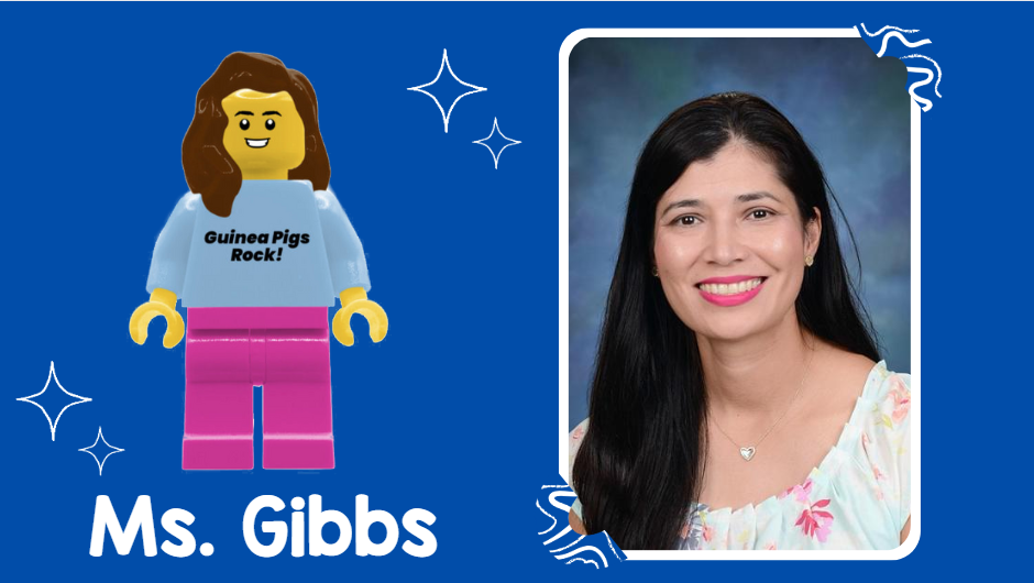 Ms. Gibbs in Lego Format
