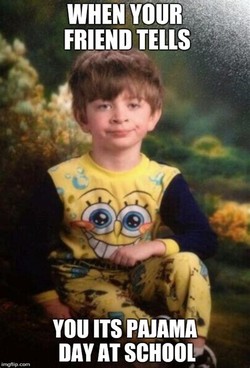 It's picture day - not pajama day!