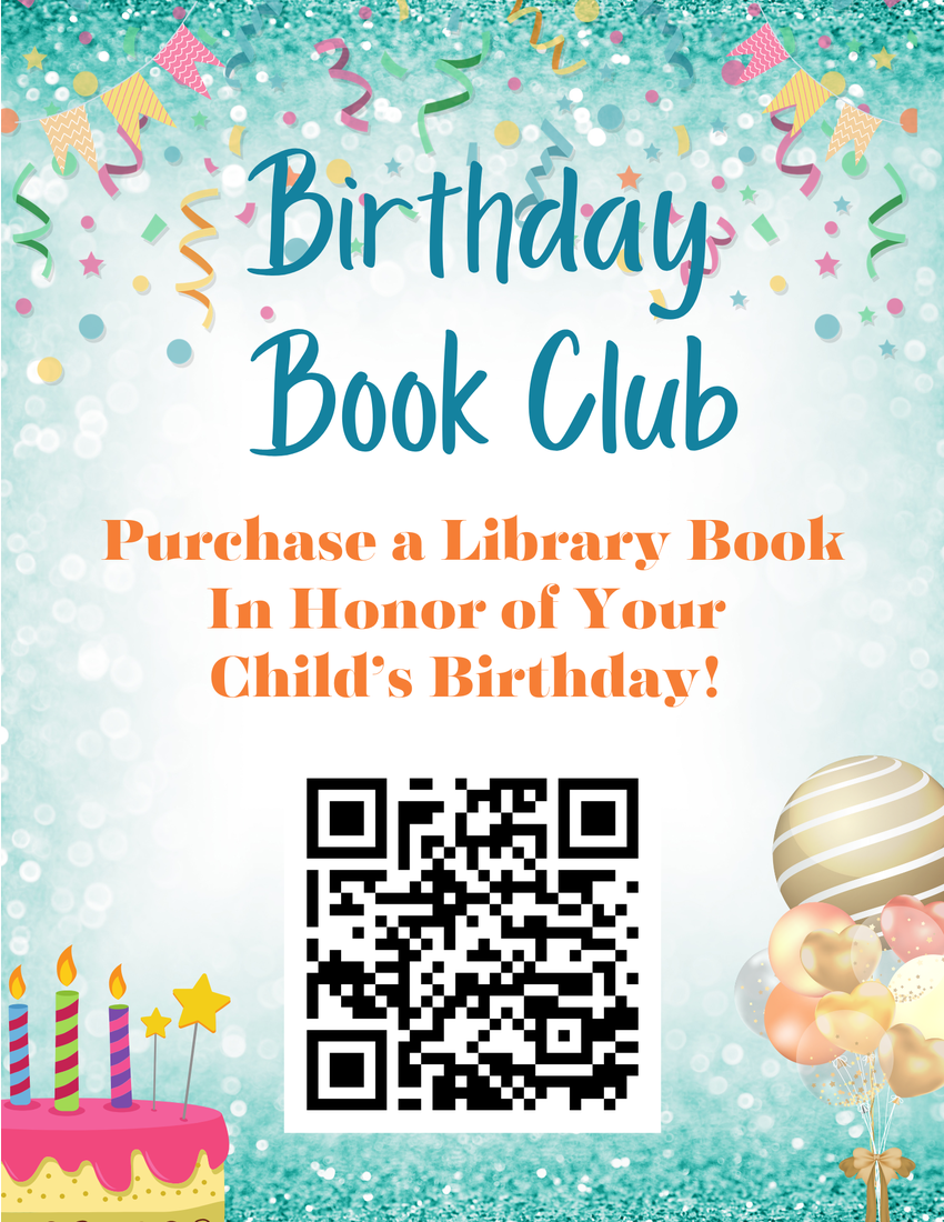 Birthday Book Club link to the Webstore