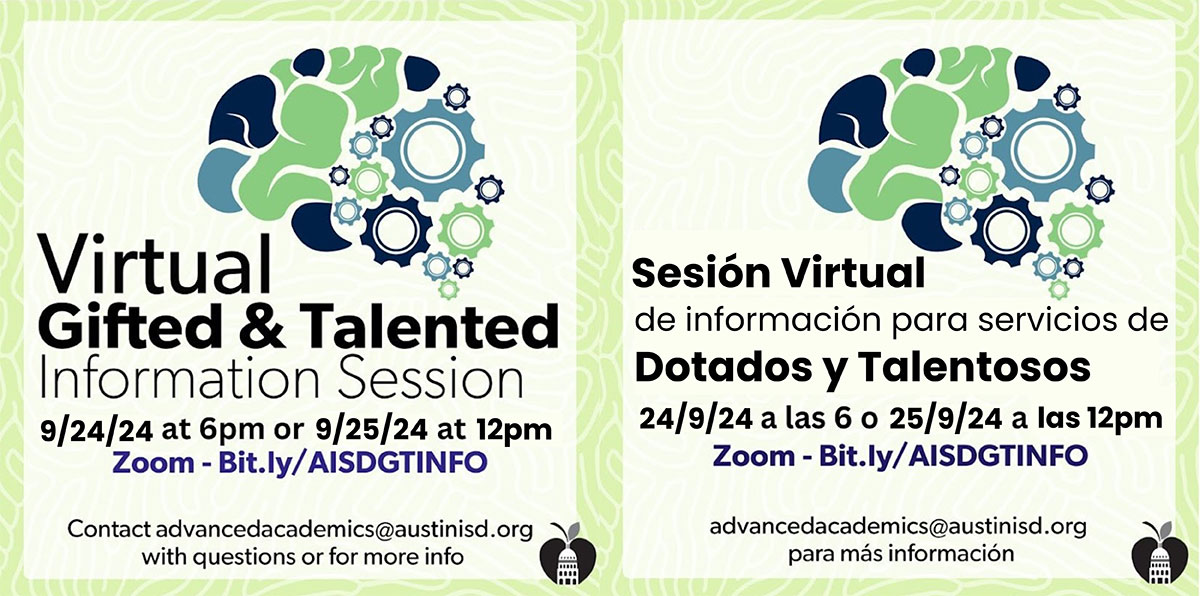 Gifted and Talented Information Session 9.24