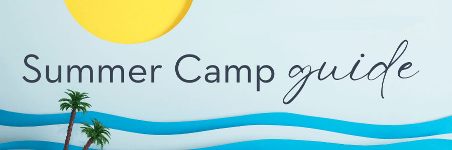 Summer camp guide logo banner