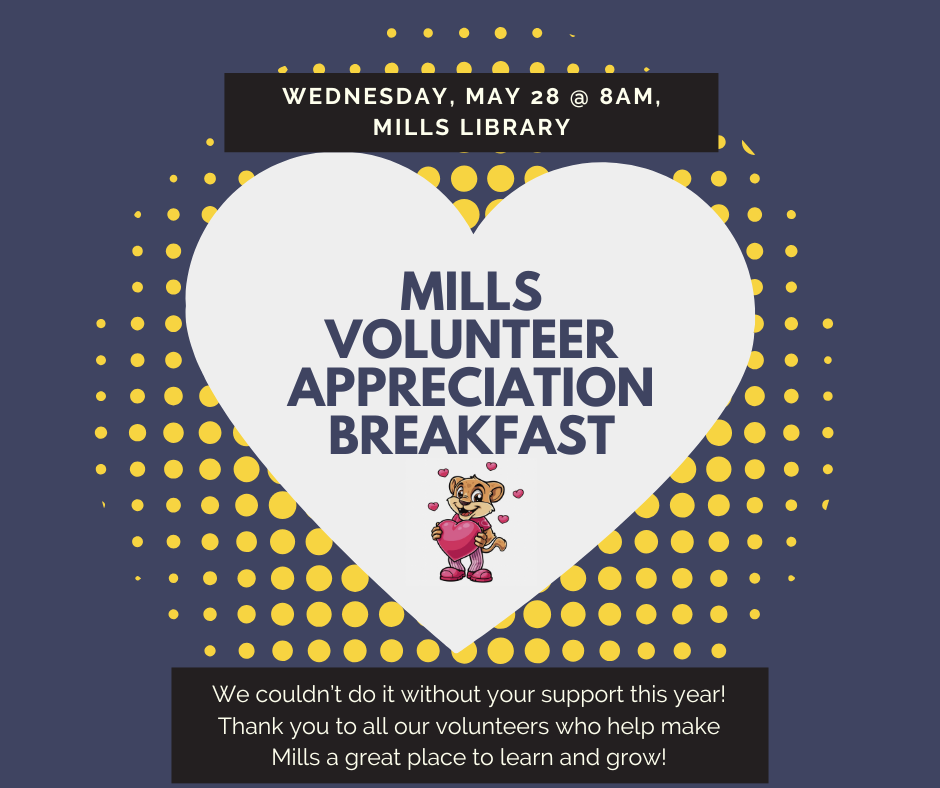 Mills volunteer appreciation breakfast
