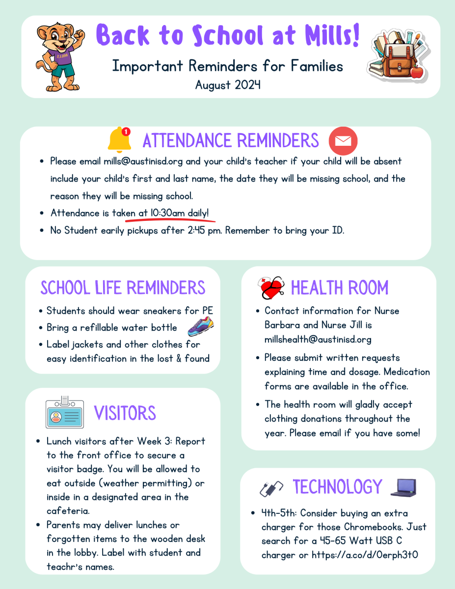 Back to School Reminder #2 Flyer