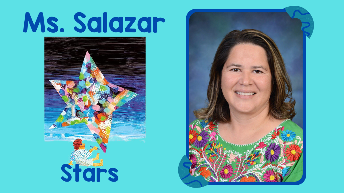 Ms. Salazar and Eric Carle's Draw Me a Star Book