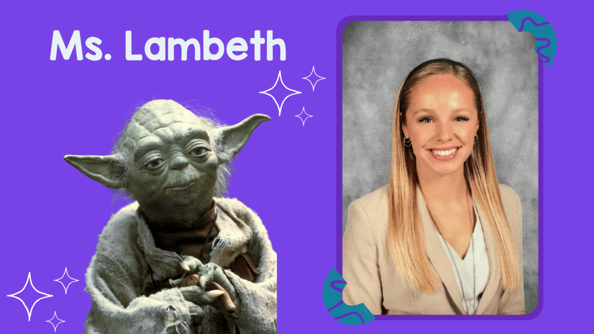 Ms. Lambeth in fourth grade