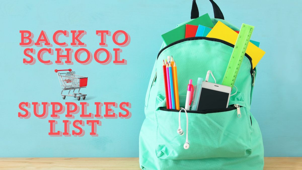 Back to School Supply List Click Here