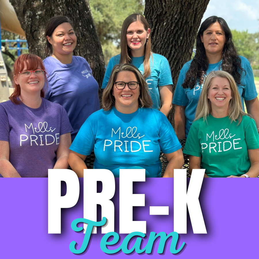 PreK team at Mills 