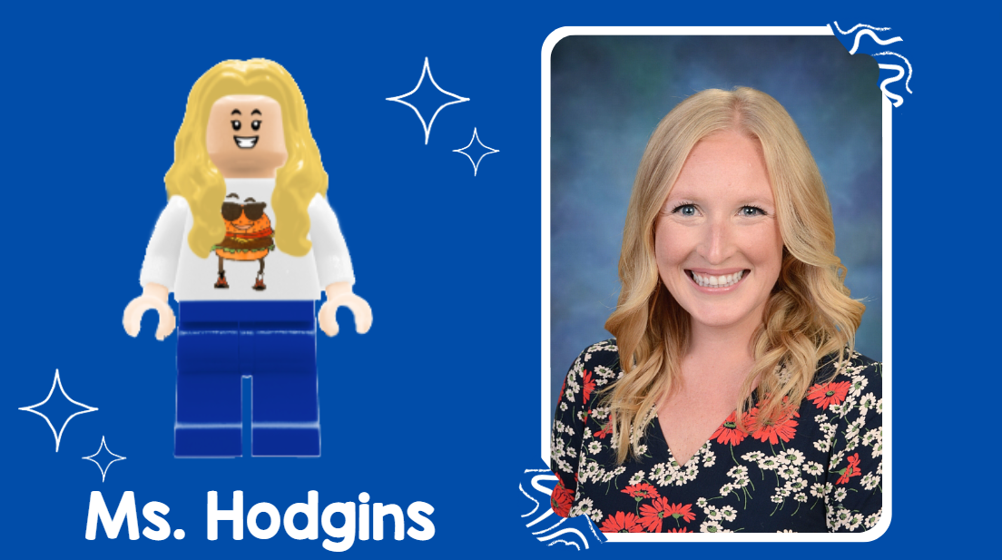 Ms. Hodgins in Lego Format