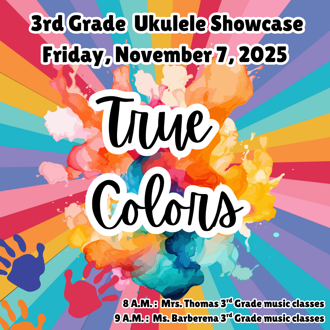 True Colors Performance 3rd Grade Ukelele